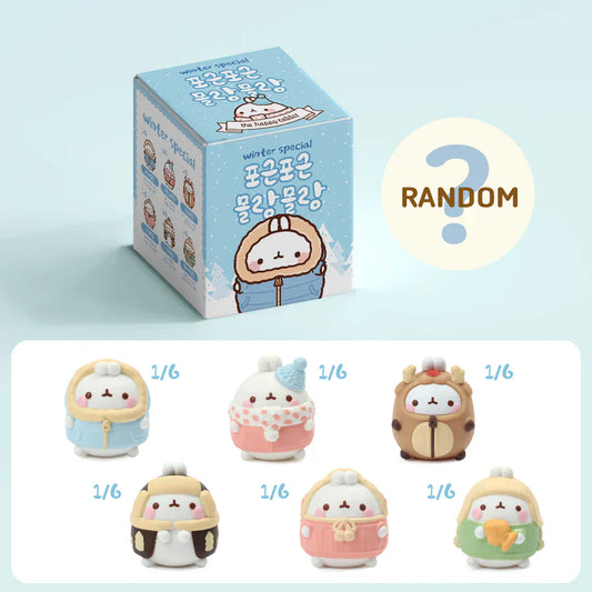 Molang Blue Winter Blind Box (6/1)