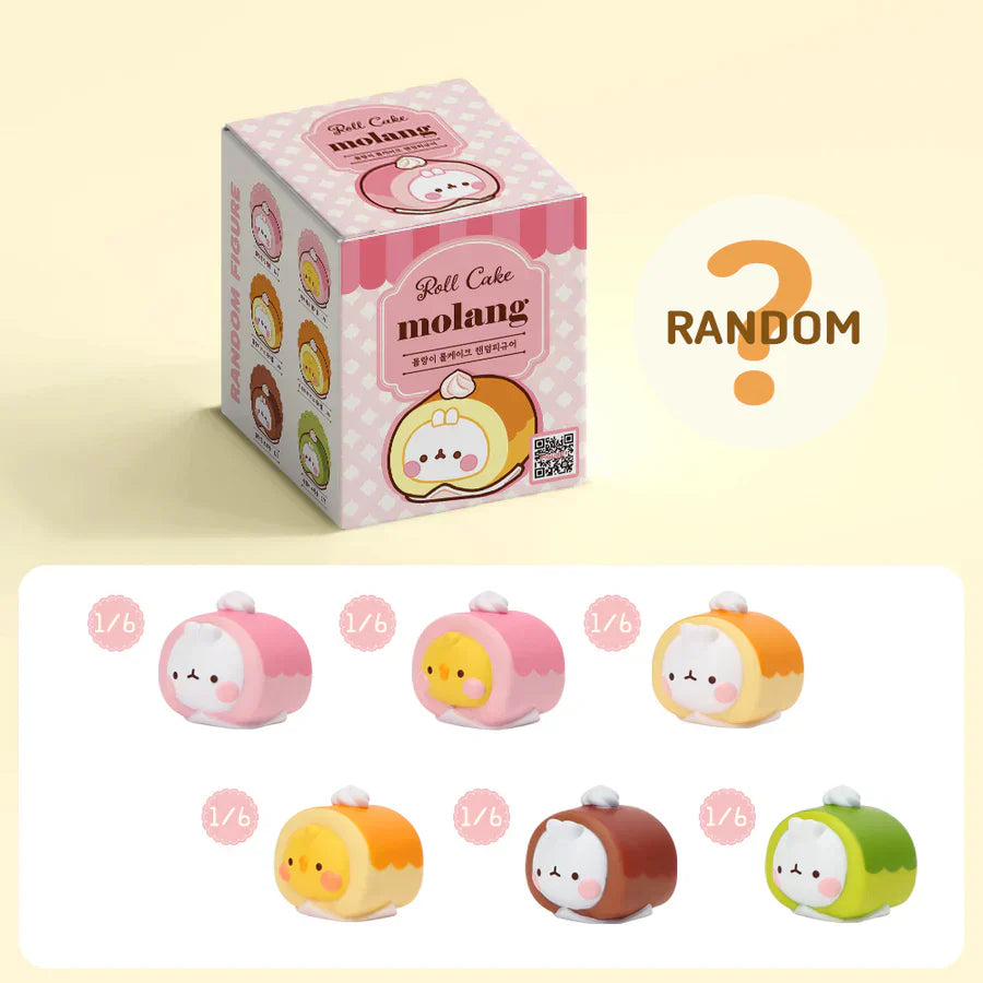 Molang Roll Cake Blind Box (6/1)