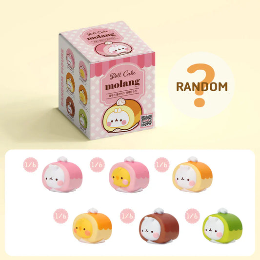 Molang Roll Cake Blind Box (6/1)