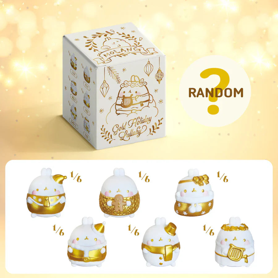 Molang Golden Holiday Blind Box (6/1)