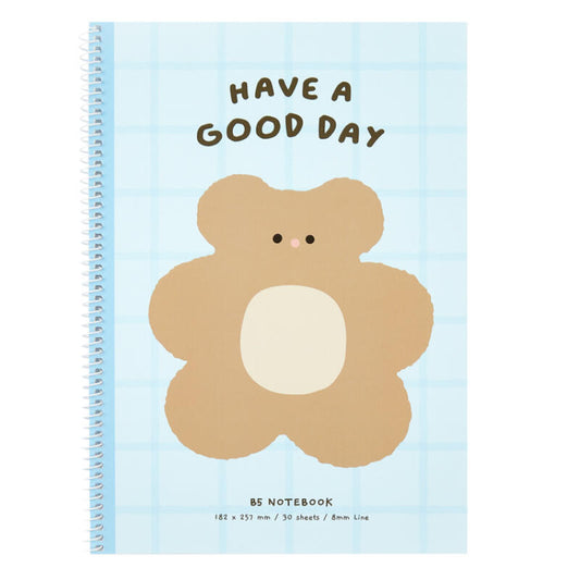 B5 Blue Bear Spring Note (5/1)