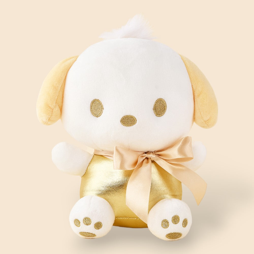 Sanrio Gold Heart 10" Pochacco