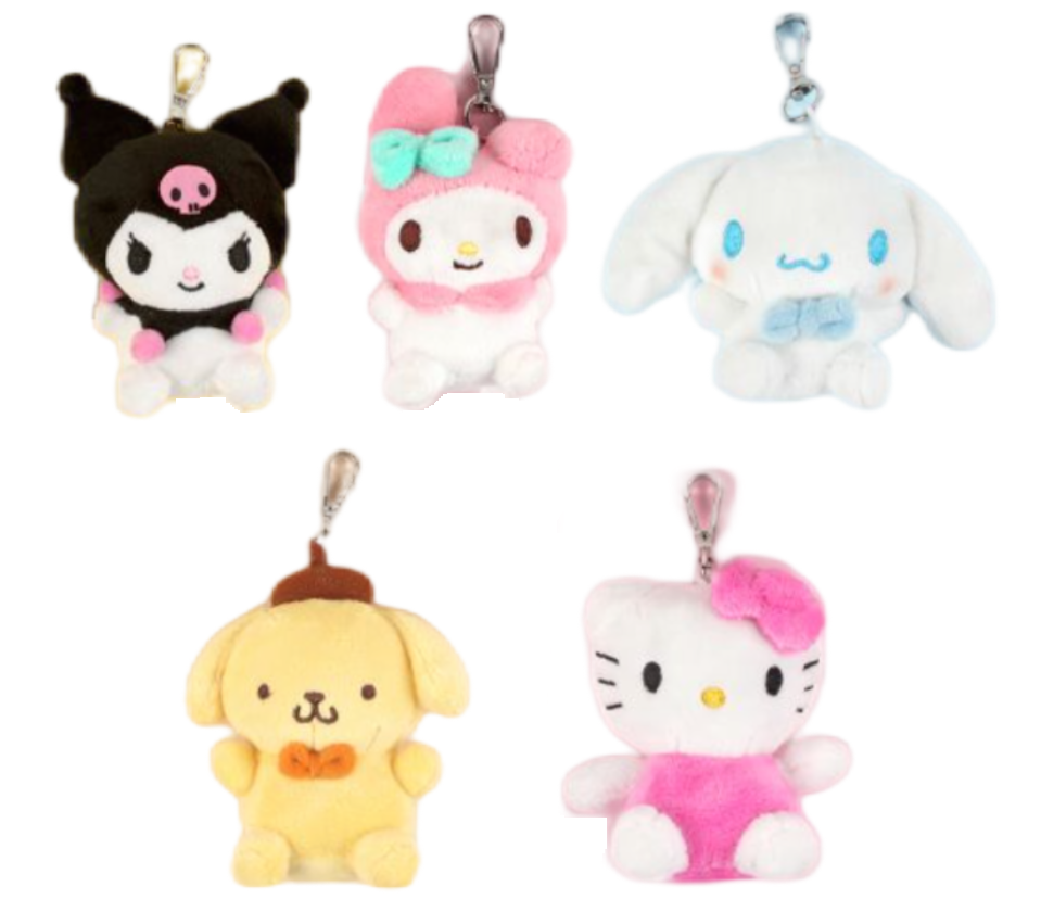 Sanrio Regular 3" Keyring Pompompurin
