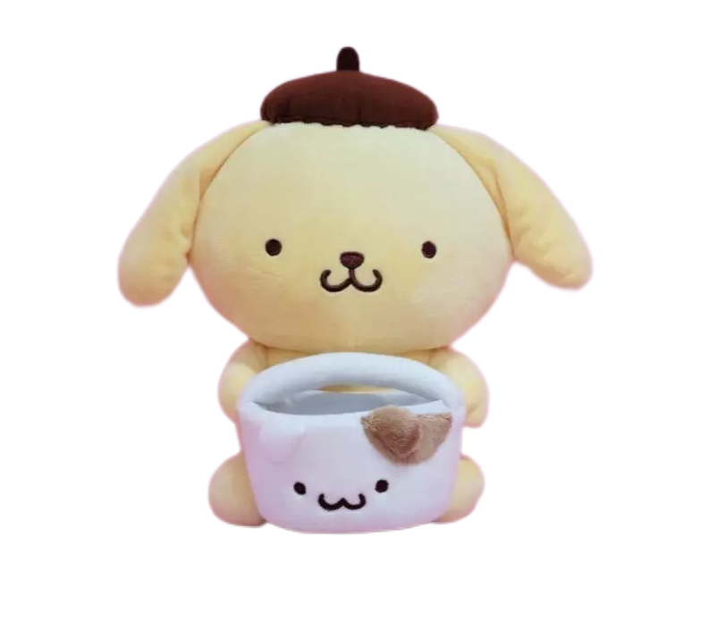 Sanrio Friends Basket 10" Pompompurin