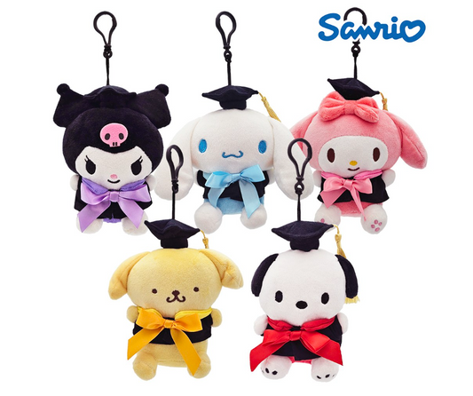 Sanrio Graduation 5" Clip Pompompurin