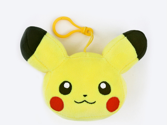 Pokemon NURI Face 3.5" Clip Pikachu