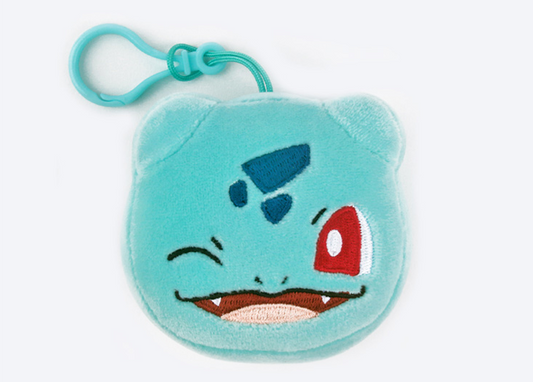 Pokemon NURI Face 3.5" Clip Bulbasaur