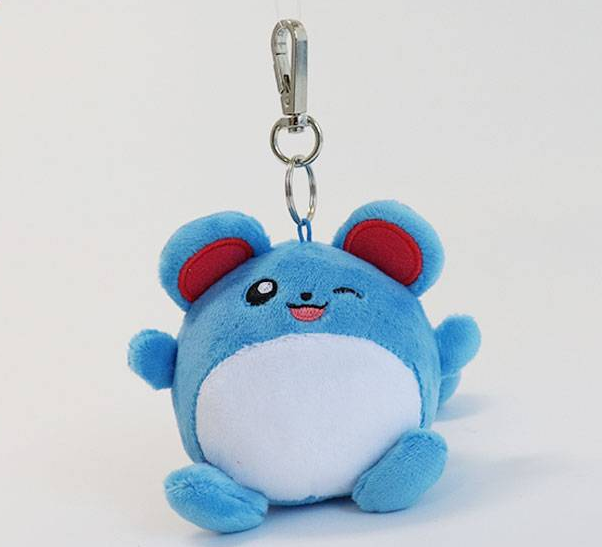Pokemon Plush Keyring 3" Marill