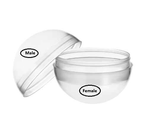 Empty Capsule 45mm (1000/1) - Male