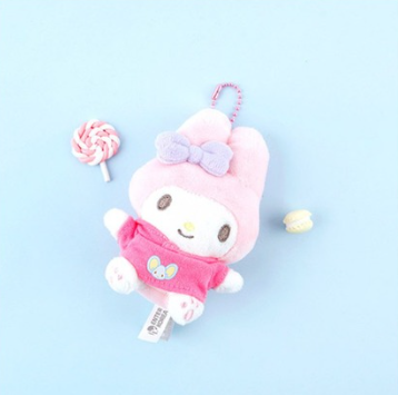 Sanrio Hoodie 3" Keyring My Melody