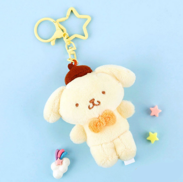 Sanrio Color Star 3" Keyring Pompompurin