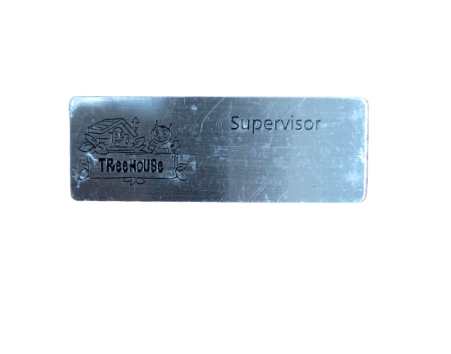 Treehouse Name Tag (Supervisor)