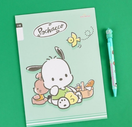 Sanrio 21 Lined Note Pochacco