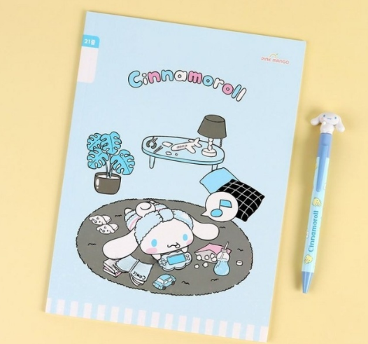 Sanrio 21 Lined Note Cinnamoroll