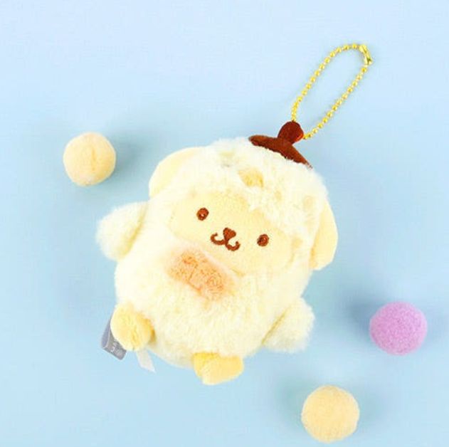 Sanrio Chick 3" Keyring Pompompurin