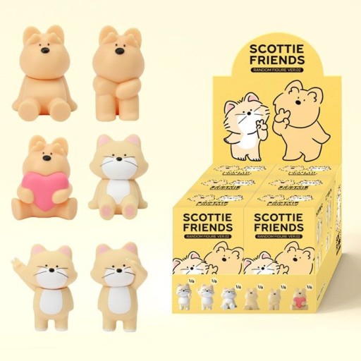 Scottie Friends Ver.02 Blind Box (6/1)