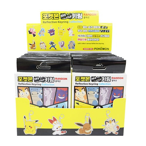 Pokemon Reflective Keyring Blind Box (20/1)