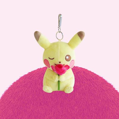 Pokemon Flower 5" Keyring Pikachu