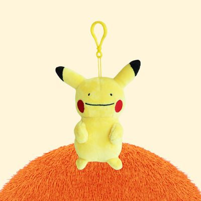Pokemon Regular 5" Clip Ditto Face Pikachu Standing