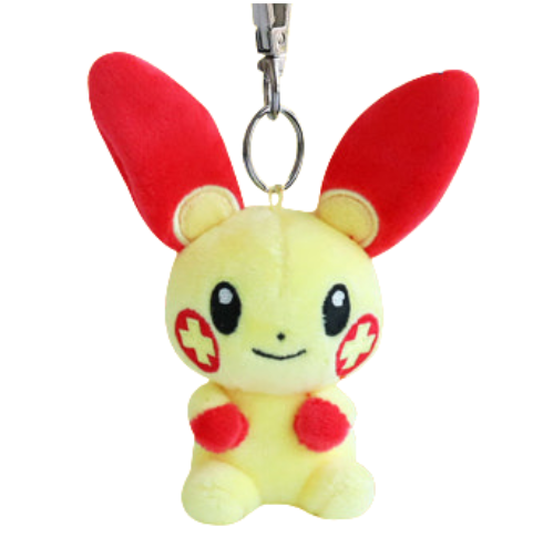 Pokemon Plush Keyring 3" Plusle