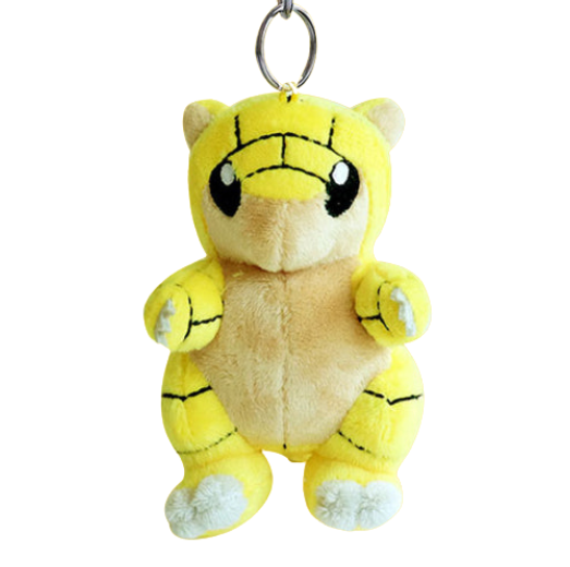 Pokemon Plush Keyring 3" Sandshrew