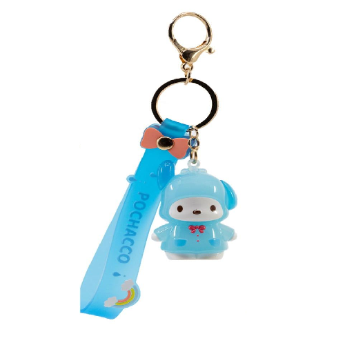 Sanrio Raincoat Pochacco Keychain