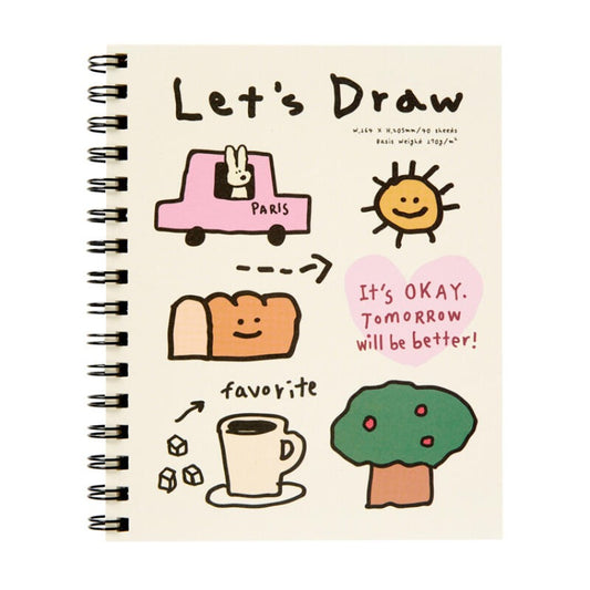 ARTBOX Let's Draw Drawing Note