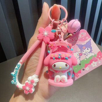 Sanrio Swing Pendant My Melody Keychain