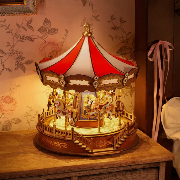 Rolife Music Box AMC01 Classic Carousel