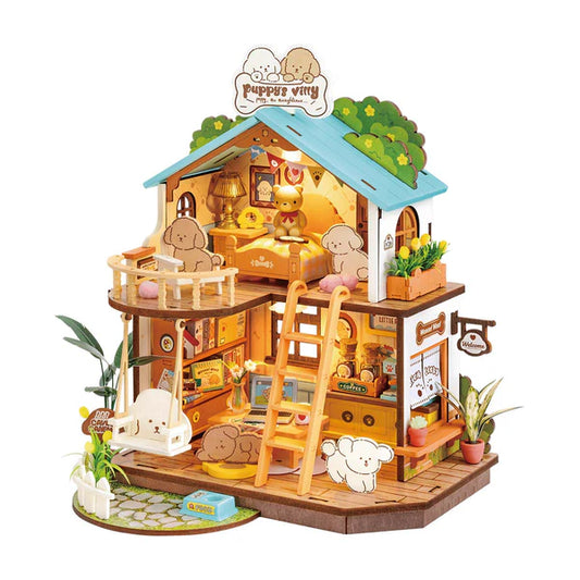 Rolife DIY House Lux Series DG169 Puppy’s Cozy Villa