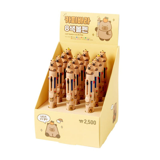 ARTBOX Eight Color Capybara Ballpoint Pen (12/1)