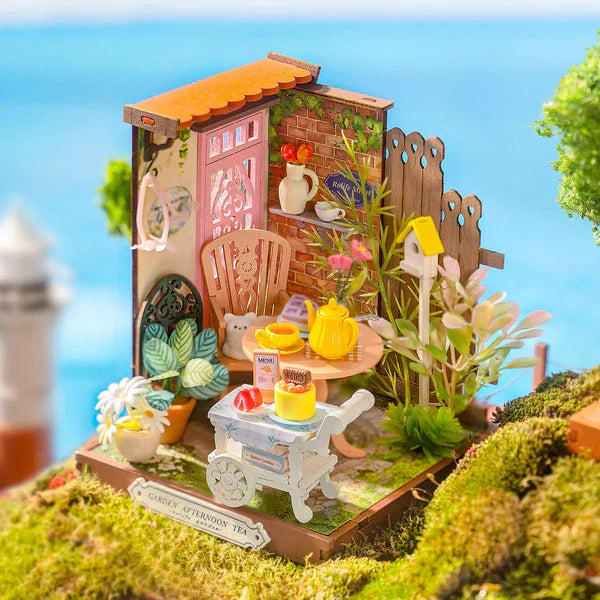 Rolife DIY House Mini Series DS038 Fancy Tea Yard