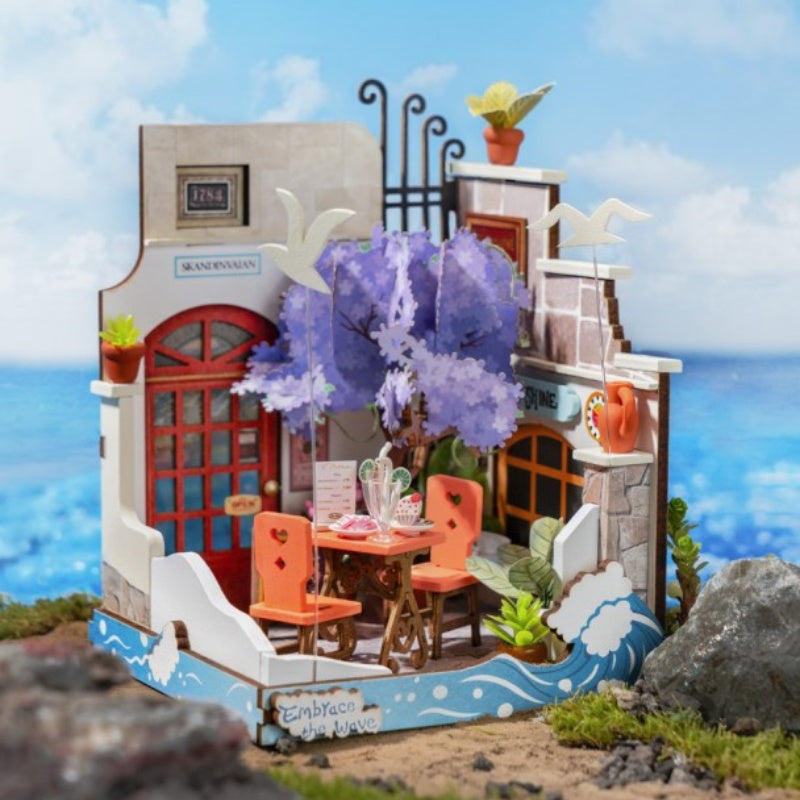 Rolife DIY House Mini Series DS039 Sea Holiday Restaurant