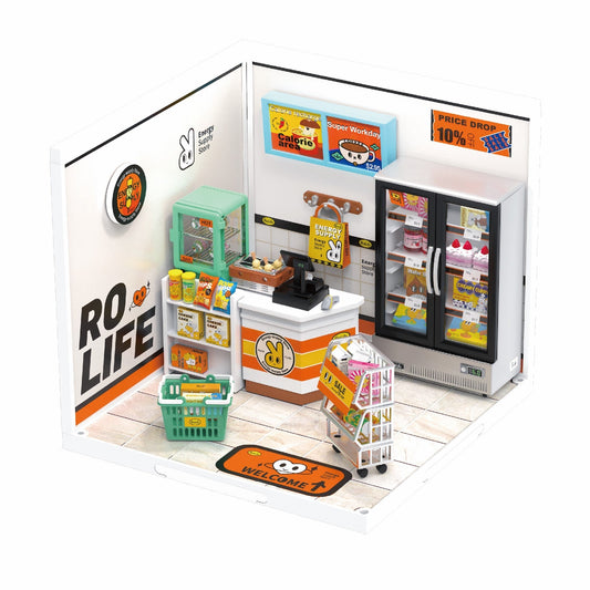 Rolife DIY House Super Store Series DW002 Energy Supply Store