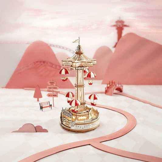 ROKR Magic Amusement Park EA01 Parachute Tower