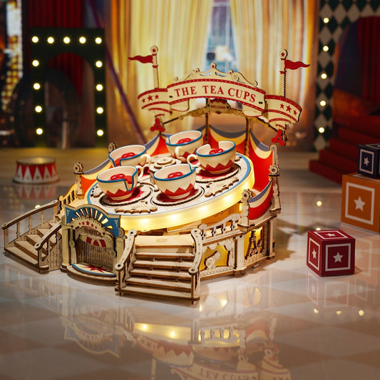 ROKR Magic Amusement Park EA04 Tilt-A-Whirl