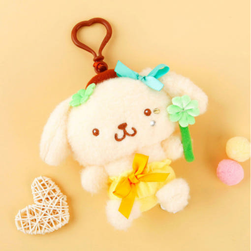 Sanrio Clover 5" Clip Pompompurin
