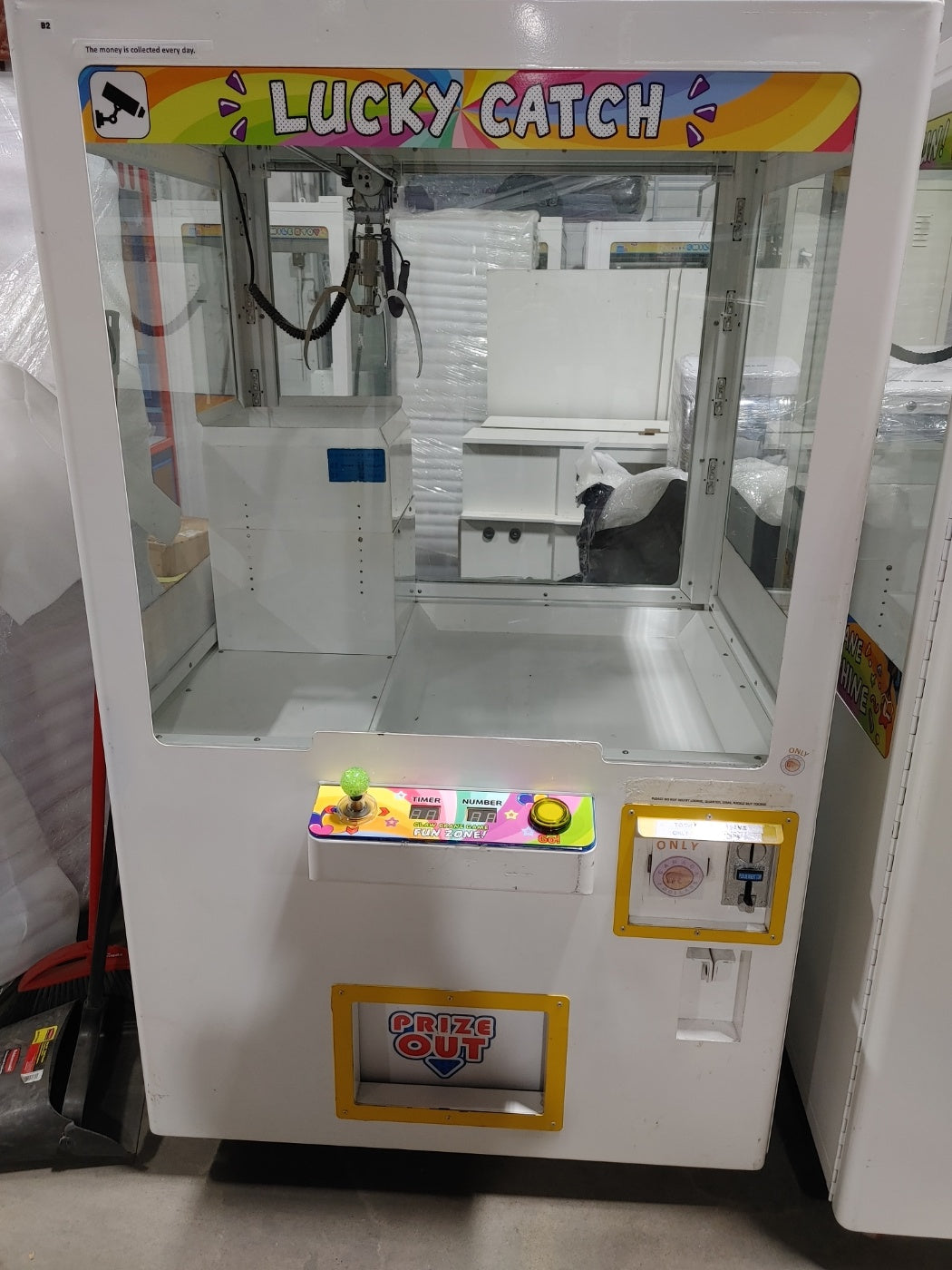 (USED) Metal Claw Machine/인형뽑기기계