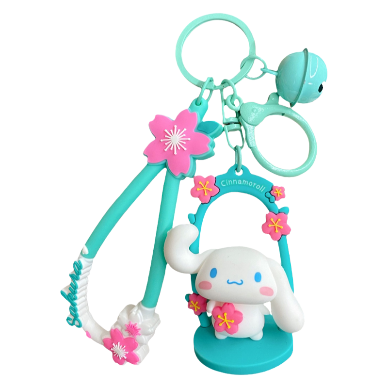 Sanrio Swing Pendant Cinnamoroll Keychain