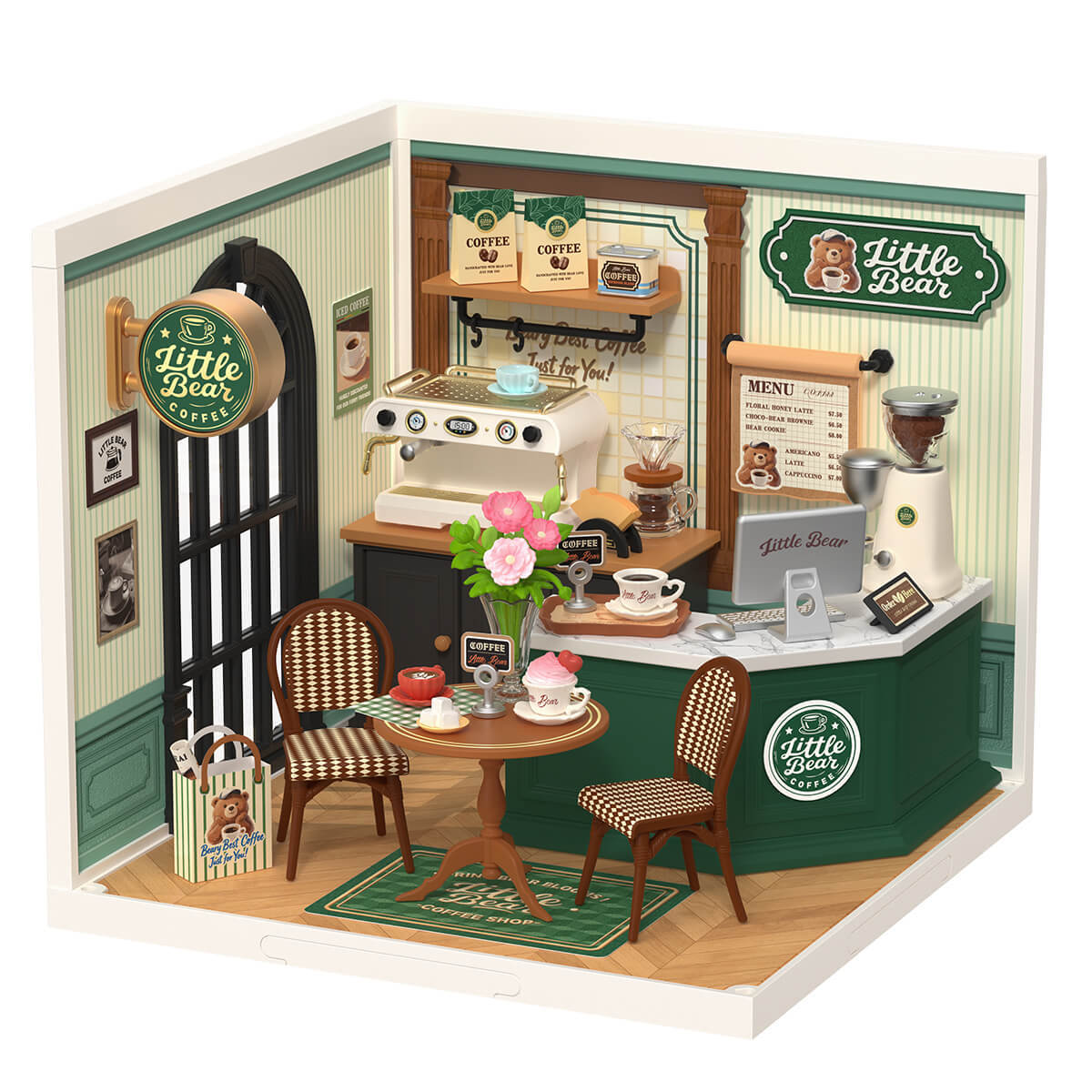 Rolife DIY House Super Store Series DW028 Perfect Romance Cafe