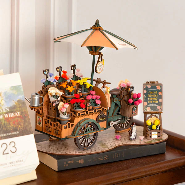 Rolife Classical Puzzle Series TGS03 Blossom Cart