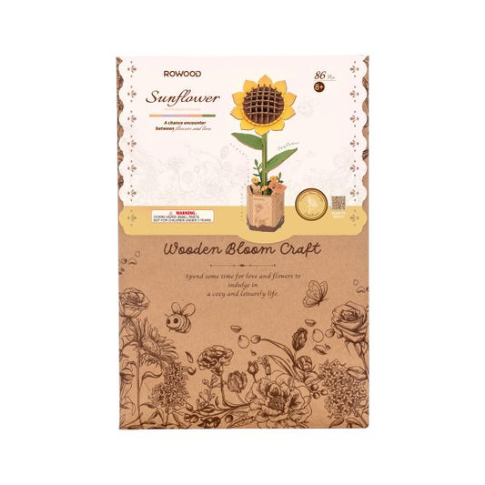 Rolife Rowood Flower Series TW011 Sunflower