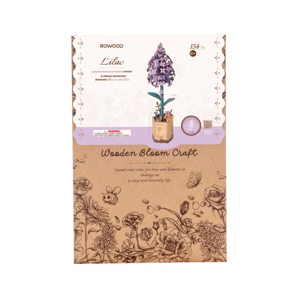 Rolife Rowood Flower Series TW021 Lilac