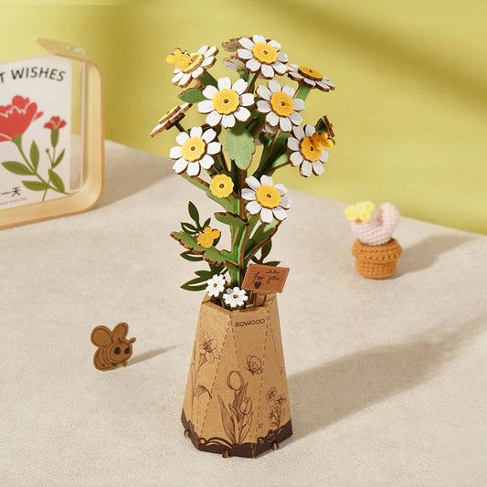 Rolife Rowood Flower Series TW061 Chamomile