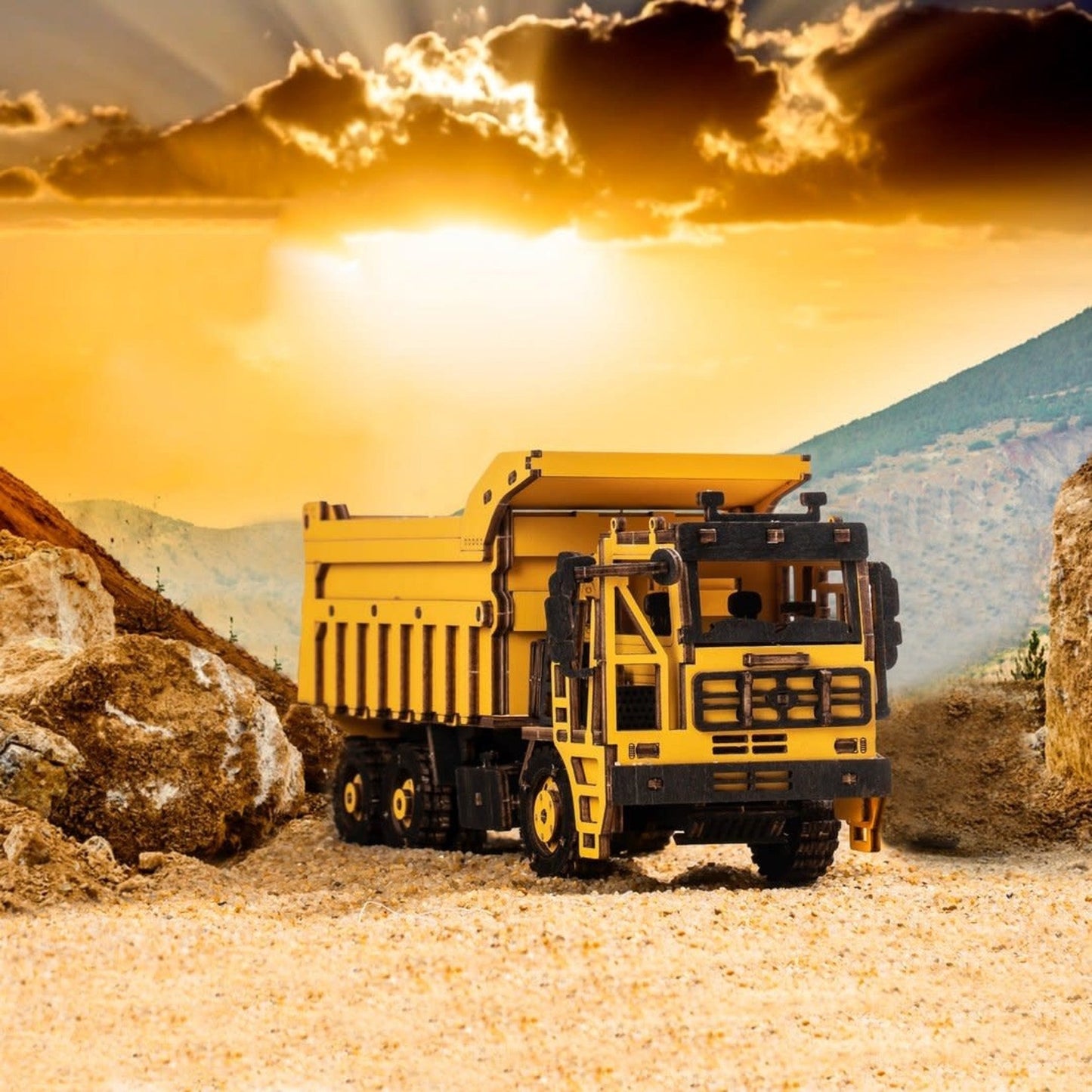 ROKR Classical Puzzle Series TG603K Dump Truck