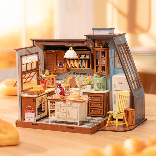 Rolife DIY House Market Series DG172 Baking Kitchen