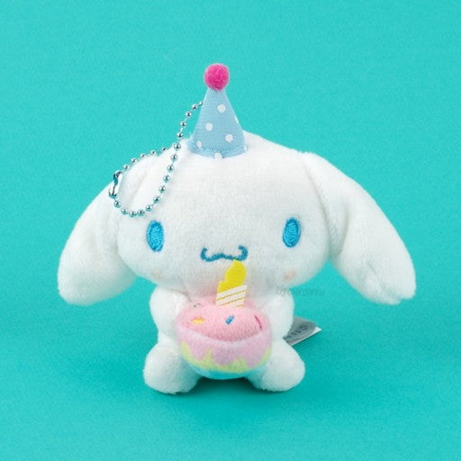 Sanrio Birthday Cake 3" Keyring Cinnamoroll