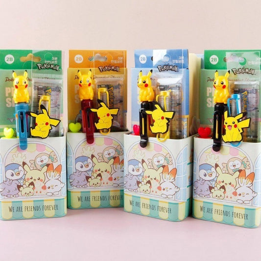 Pokemon Multi Pencil Holder Set