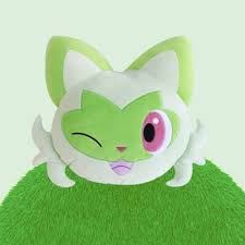 Pokemon Face 18" Cushion Sprigatito