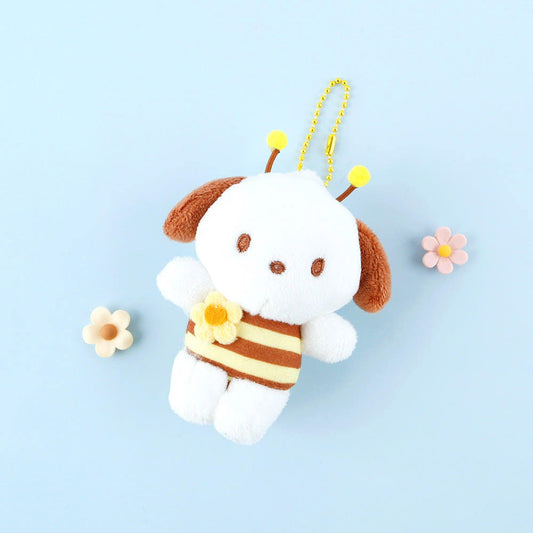 Sanrio Bee 3" Keyring Pochacco